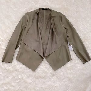 Zara Vegan Leather Jacket